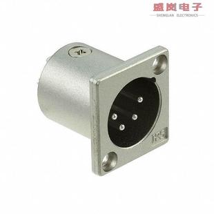 SLDR RCPT MALE CONN HA16RA CUP 原装 SILV 正品