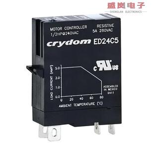固态继电器 ED24C5R 工业安装 Plug 280VAC 原装 正品