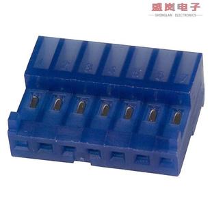 26AWG 643815 RCPT 7POS CONN TIN 原装 IDC 正品