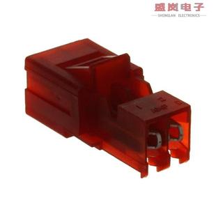 22AWG 641437 PLUG 2POS CONN TIN 原装 IDC 正品