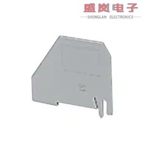 CONN TERM GRY 正品 RAIL 1413272 PARTITION 原装 BLK