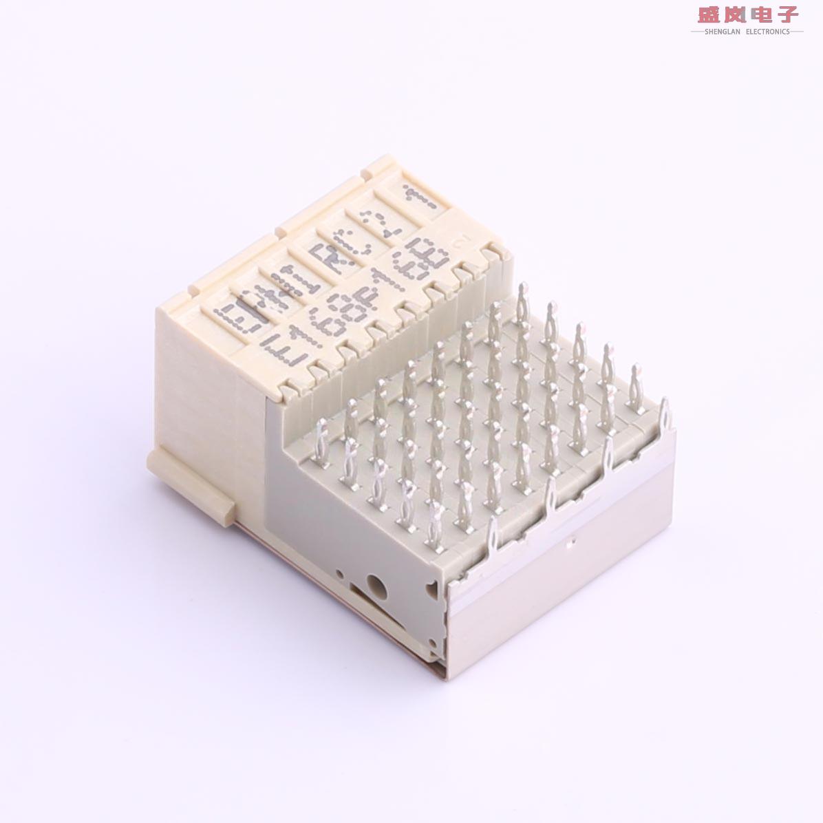 原装正品214444[PIN：40 间距2mm 母 弯插]