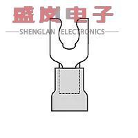 0044 AWG 正品 19099 SNAP 端子 原装 SPADE STUD