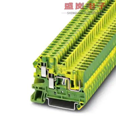 原装正品3060283[TERM BLK PLUG 3POS 6.2MM GRN YLW]