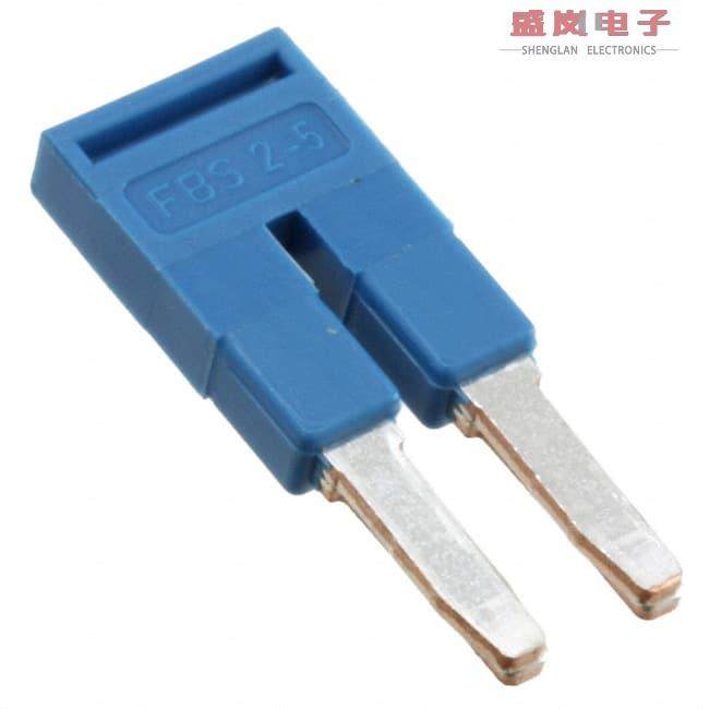 原装正品3036877[JUMPER TERM BLK 2POS FLAT PIN]