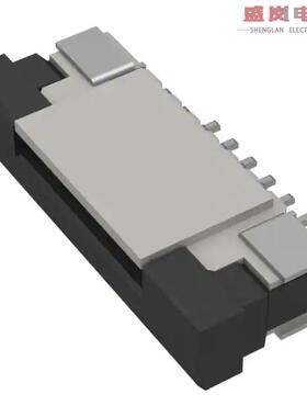 原装正品FFC3B11-06-T[06W, 1.0MM FFC CONN, R/A,TOP CON]
