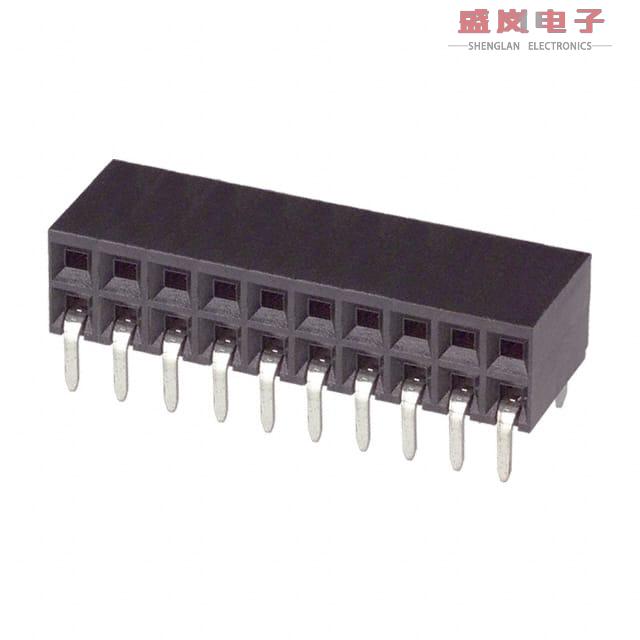 原装正品5535512-2[CONN RCPT 20POS 0.1 GOLD PCB R/A]