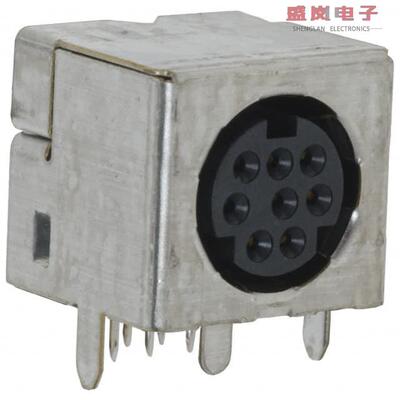 原装正品5749267-1[CONN RCPT FMALE MINI DIN 8P SLDR]