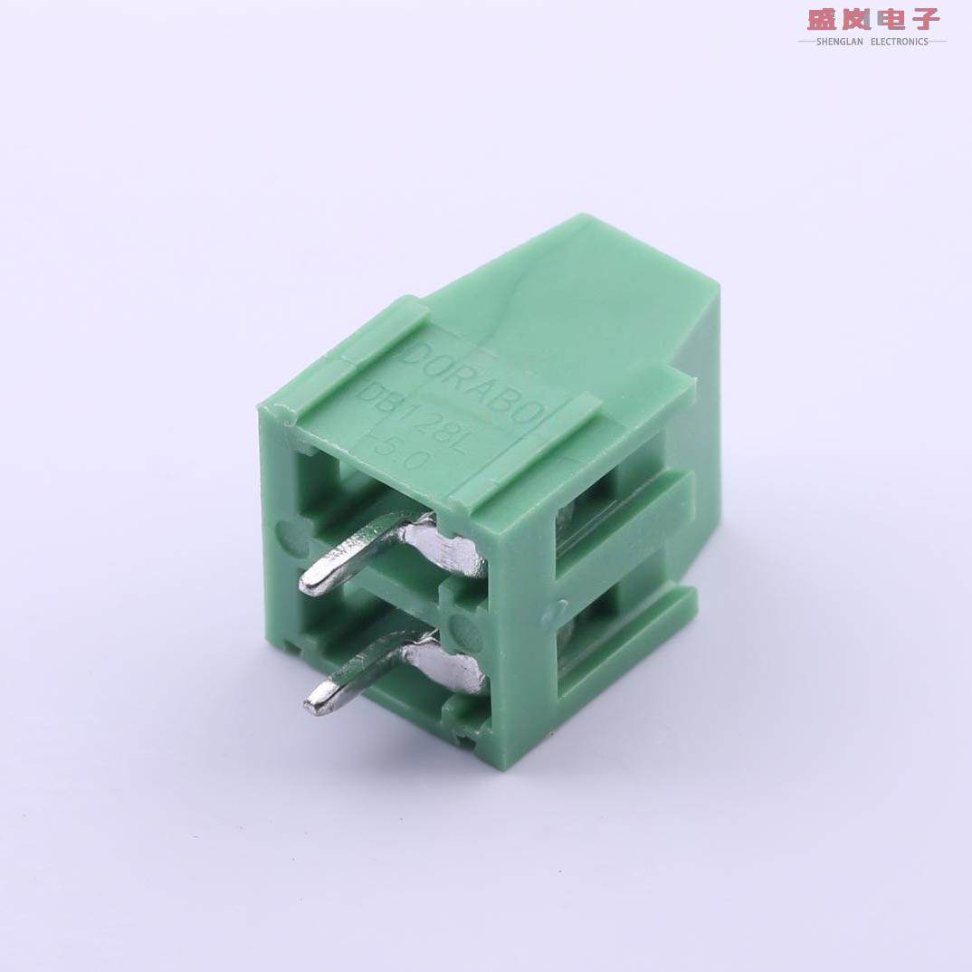原装正品DB128L-5.0-2P-GN-S[5mm 排数:1 每排P数:2 直针]