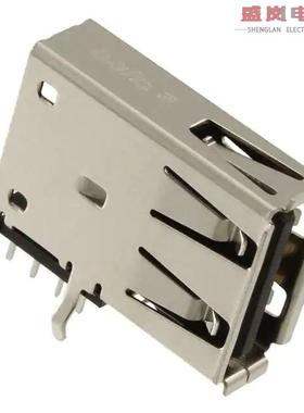 原装正品1-1734775-1[CONN RCPT USB2.0 TYPEA 4POS R/A]