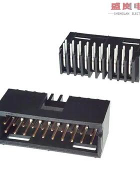 原装正品5-103167-7[CONN HEADER R/A 20POS 2.54MM]