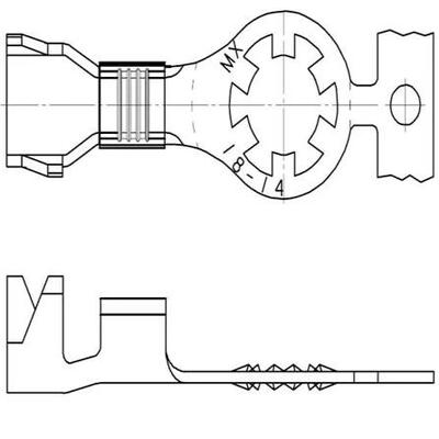 原装正品19084-0005[端子 STAR RING STRP (OPN N BRL)