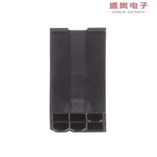 0277 46999 集管和线壳 MiniFitJr Plug 原装 6Ckt 正品