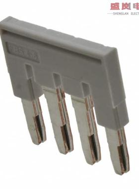 原装正品3032279[JUMPER TERM BLK 4POS FLAT PIN]