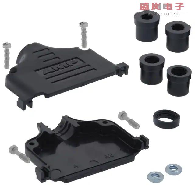 原装正品5748678-4[CONN BACKSHELL 37POS 180DEG BLK]