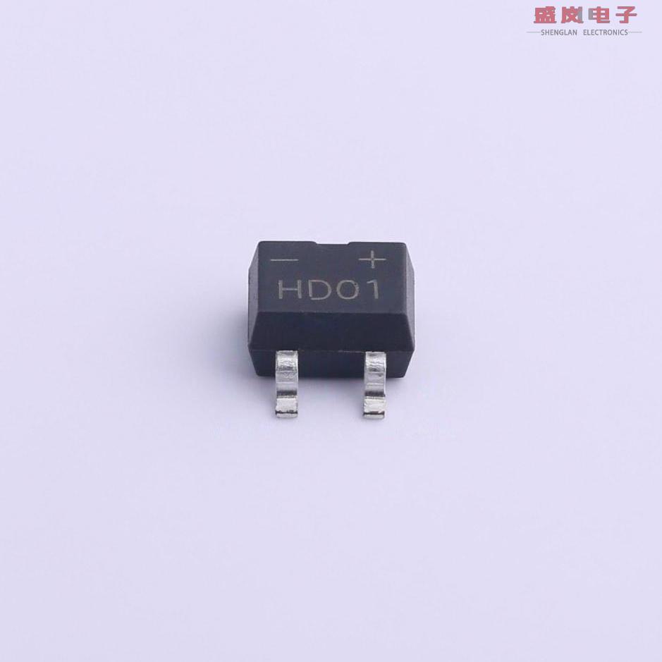 原装正品HD01[0.8A表面安装玻璃钝化桥式整流器VR=100V