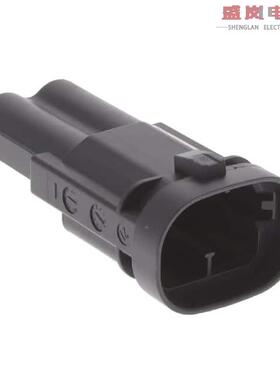 原装正品1544334-1[CONN MALE TAB HSG 0.315 2POS BLK]