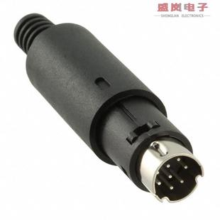 MALE MINI PLUG CONN SLDR 原装 DIN 正品