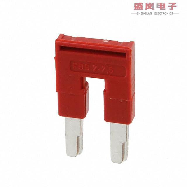 原装正品1928343[JUMPER TERM BLK 2POS FLAT PIN]