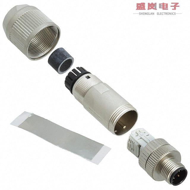 原装正品1554513[CONN PLUG MALE 4POS GOLD IDC]