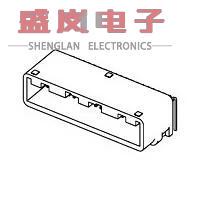 原装正品1318745-9[TH/.025 Connector System, PCB Mo