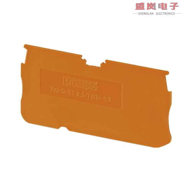 原装正品3030512[CONN TERM BLK END PLATE ORANGE]