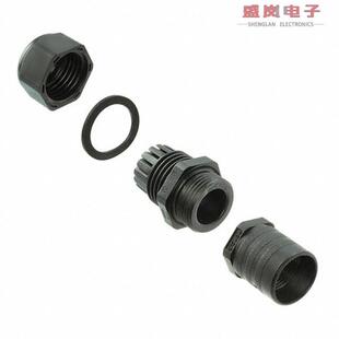 CONN BACKSHELL BLACK 正品 PG13.5 CL101021 原装