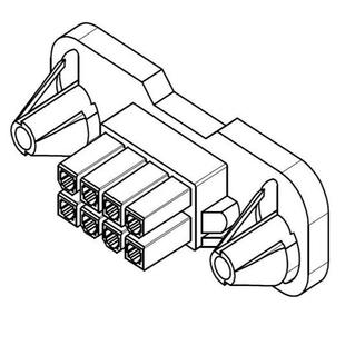 1041 集管和线壳 Rcp 正品 PanMnt BMI 42474 原装