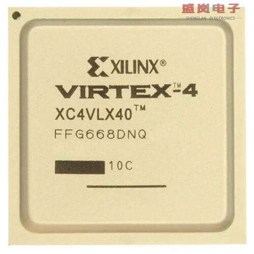 原装正品XC4VLX40-10FFG668C[IC FPGA 448 I/O 668FCBGA]