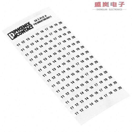 原装正品0804109:0011[ADHESIVE MARKER CARD 11-20]