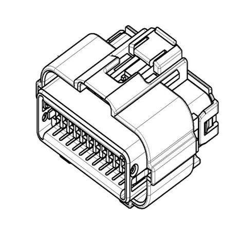 原装正品638849-7[PLUG ASSEMBLY, 24POSN KEY CODE]