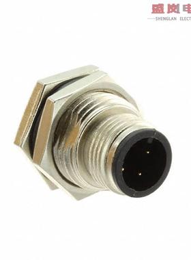 原装正品M12A-03PMMS-SF8001[CONN PLUG MALE 3P GOLD