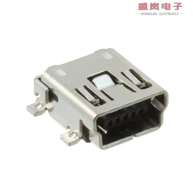 原装正品2-1734035-2[CONN RCPT USB2.0 MINI B SMD R/A]