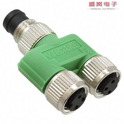 原装正品1696222[CONN Y-ADPT 3P-3/3P M-F/F INLINE]