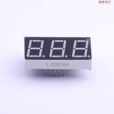 原装正品FJ5361BH[3位0.56寸共阳红色数码管]
