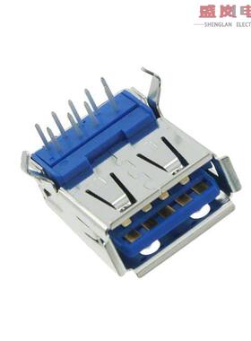 原装正品1932258-1[CONN RCPT USB3.0 TYPEA 9POS R/A]