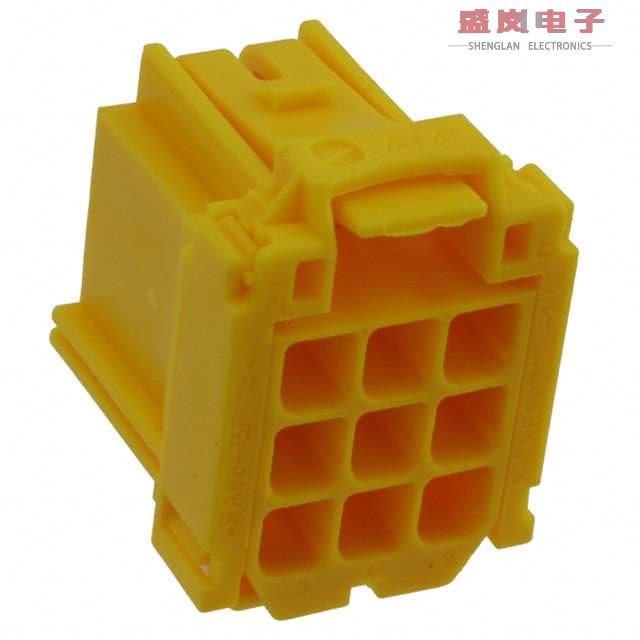 原装正品8-968971-1[CONN RCPT 9POS STR YELLOW]
