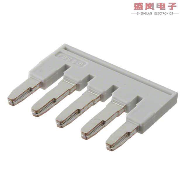 原装正品3032266[JUMPER TERM BLK 5POS FLAT PIN]