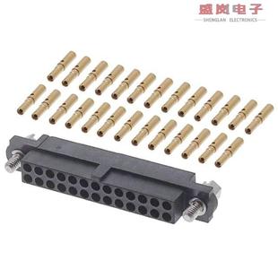 26POS M80 GOLD 22AWG CRIMP RCPT CONN 4602605 正品 原装