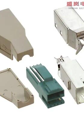 原装正品74233-100LF[CONN PLUG USB2.0 A/PWR COMB SLDR]