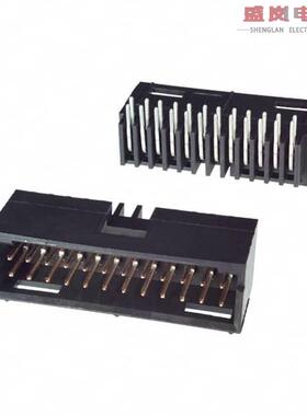 原装正品6-103166-0[CONN HEADER R/A 24POS 2.54MM]