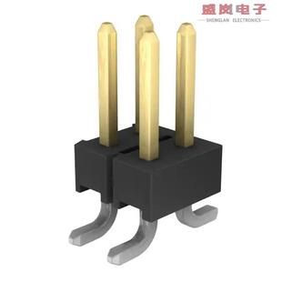 CONN 2.54MM 正品 4POS 1241050 SMD 原装 HEADER