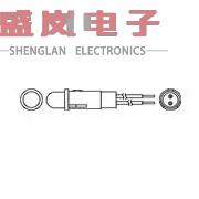 原装正品558-0201-007F[LED面板上的指示器 GREEN DIFF