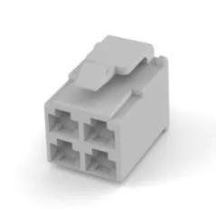 原装正品172134-6[CONN RCPT HOUSING 0.25 4POS GRAY]