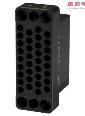 原装正品1-201357-1[CONN PLUG HSG 34POS BLK PNL MNT]