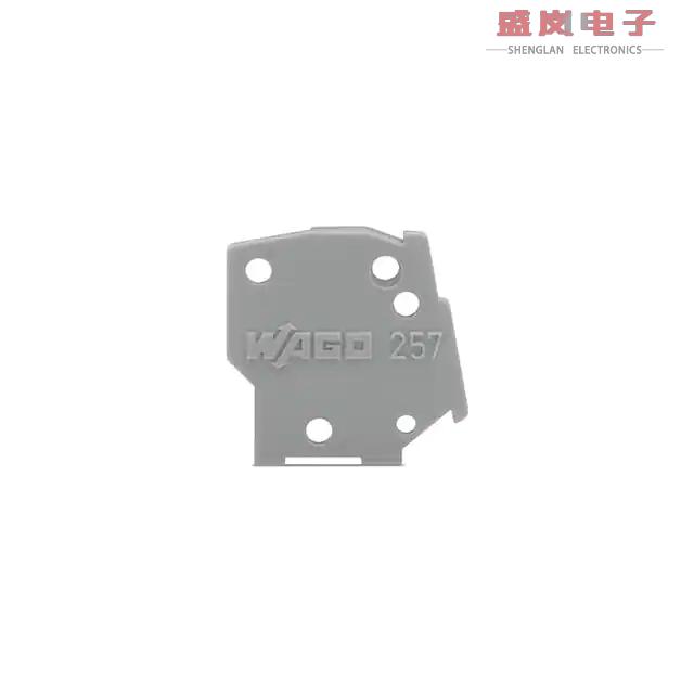 原装正品257-100[END PLATE; SNAP-FIT TYPE; 1 MM T]