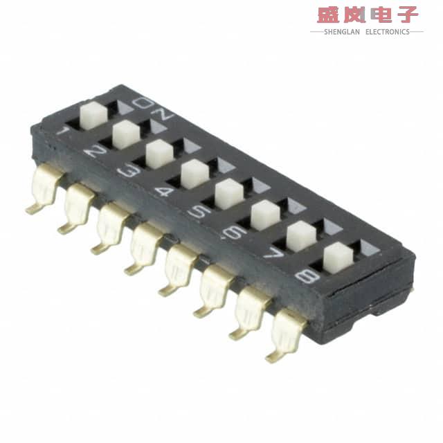 原装正品A6S-8104-H[SWITCH SLIDE DIP SPST 25MA 24V]