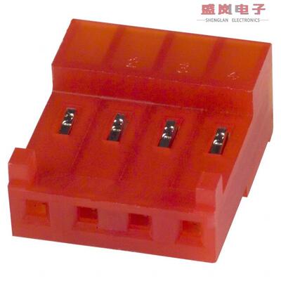 原装正品3-644463-4[CONN RCPT 4POS IDC 22AWG TIN]