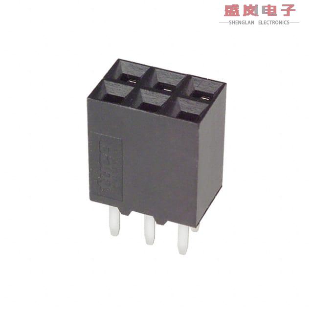 原装正品534206-3[CONN RCPT 6POS 0.1 GOLD PCB]