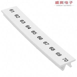 0061 CONN PREPRINT 正品 STRIP 1050017 MARKER 原装 ACC